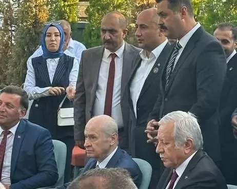 MİLLİYETÇİ HAREKET PARTİSİ GENEL BAŞKANINA ZİYARET.