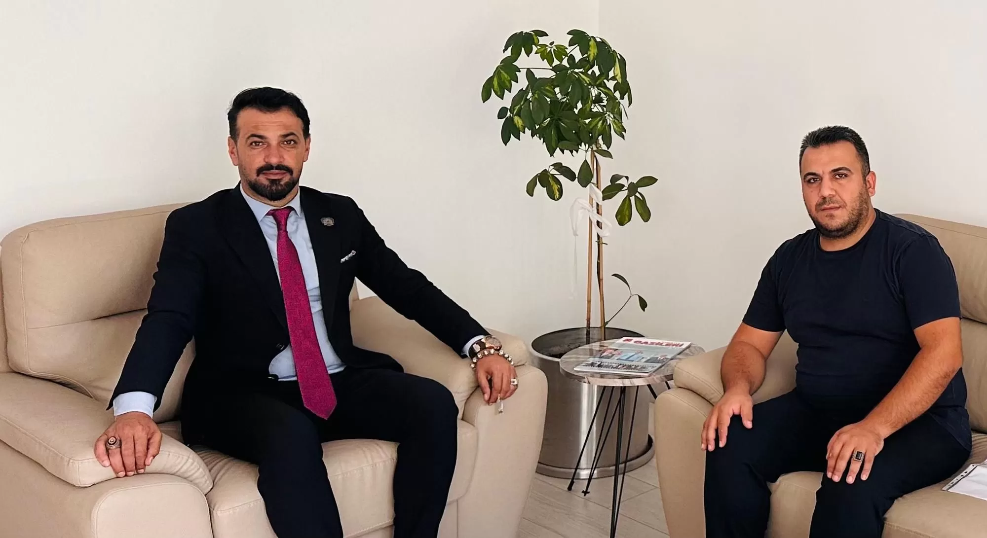 ŞEHİT KARDEŞİNDEN GENEL MERKEZİMİZE ZİYARET