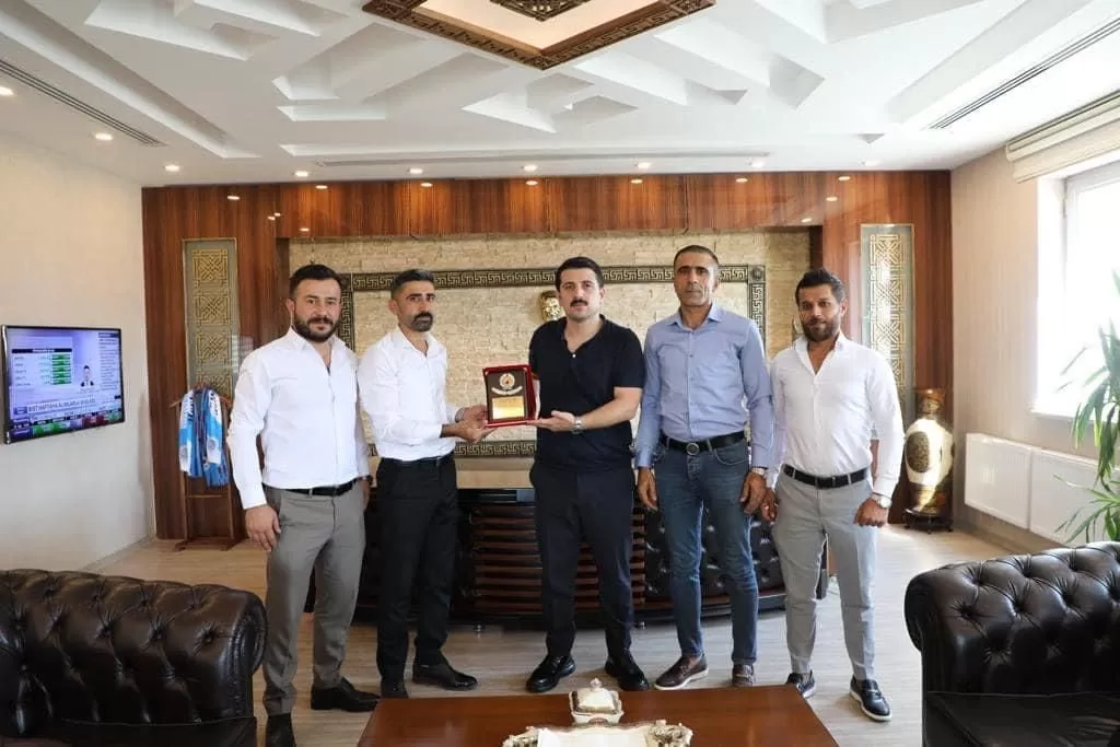 HASANKEYF KAYMAKAMI ŞENOL ÖZTÜRK’E ZİYARET