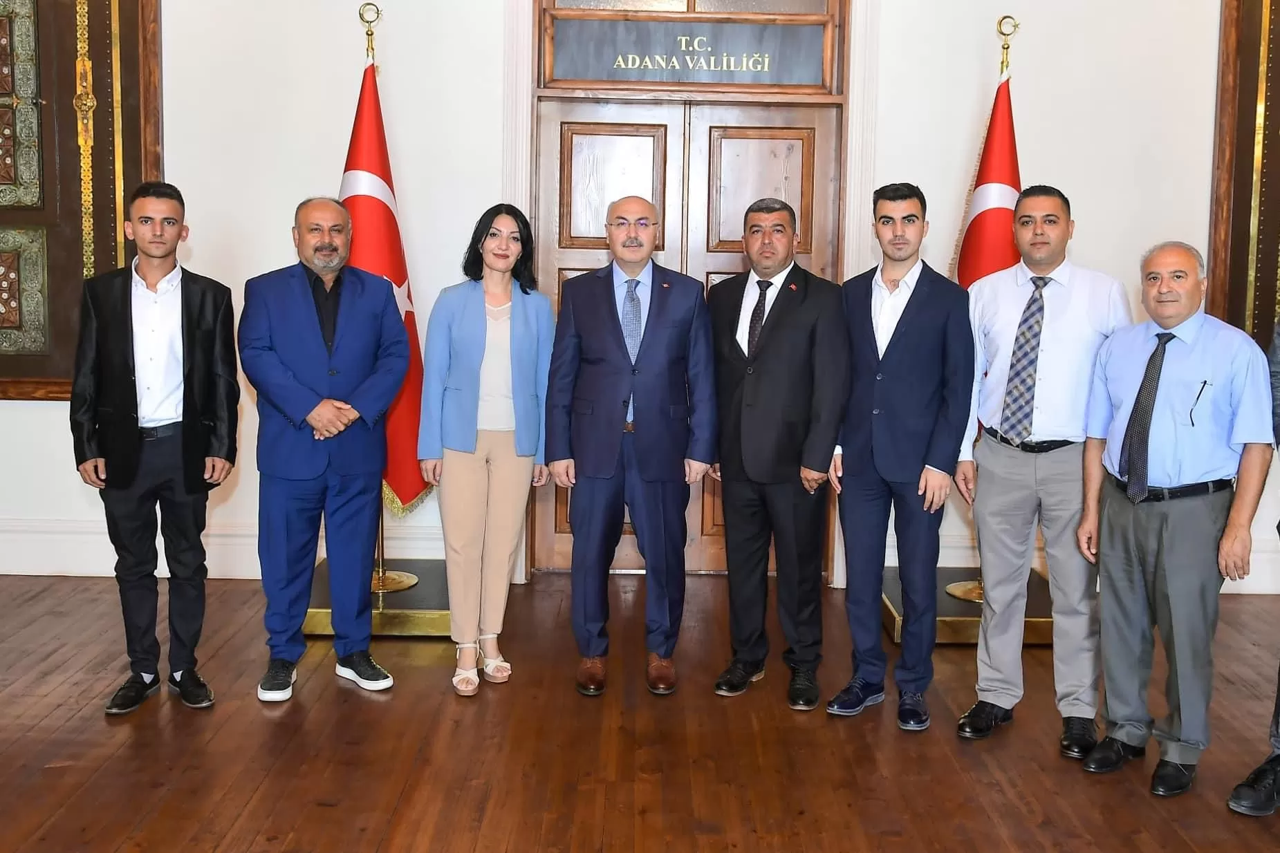 ADANA ŞUBE BAŞKANIMIZ YAVUZ, ADANA VALİSİ YAVUZ KÖŞGER’İ ZİYARET ETTİLER